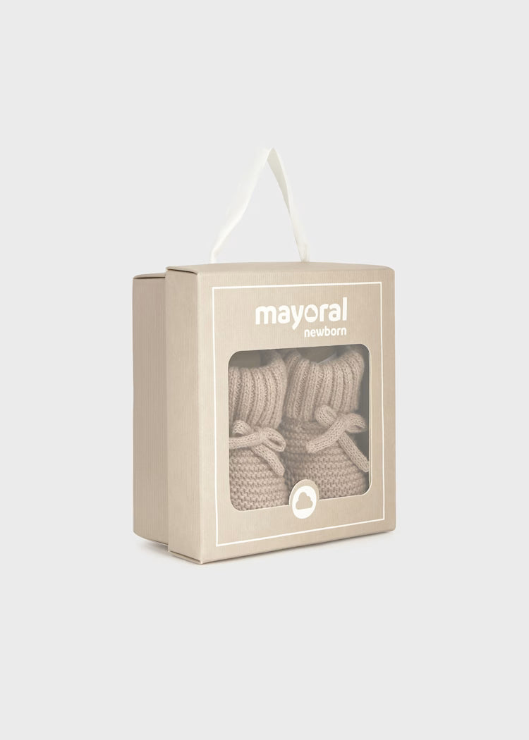 Patucos tricot recién nacido 9970 Mayoral