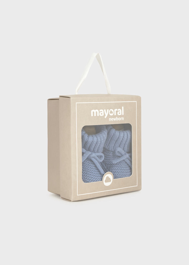 Patucos tricot recién nacido 9970 Mayoral