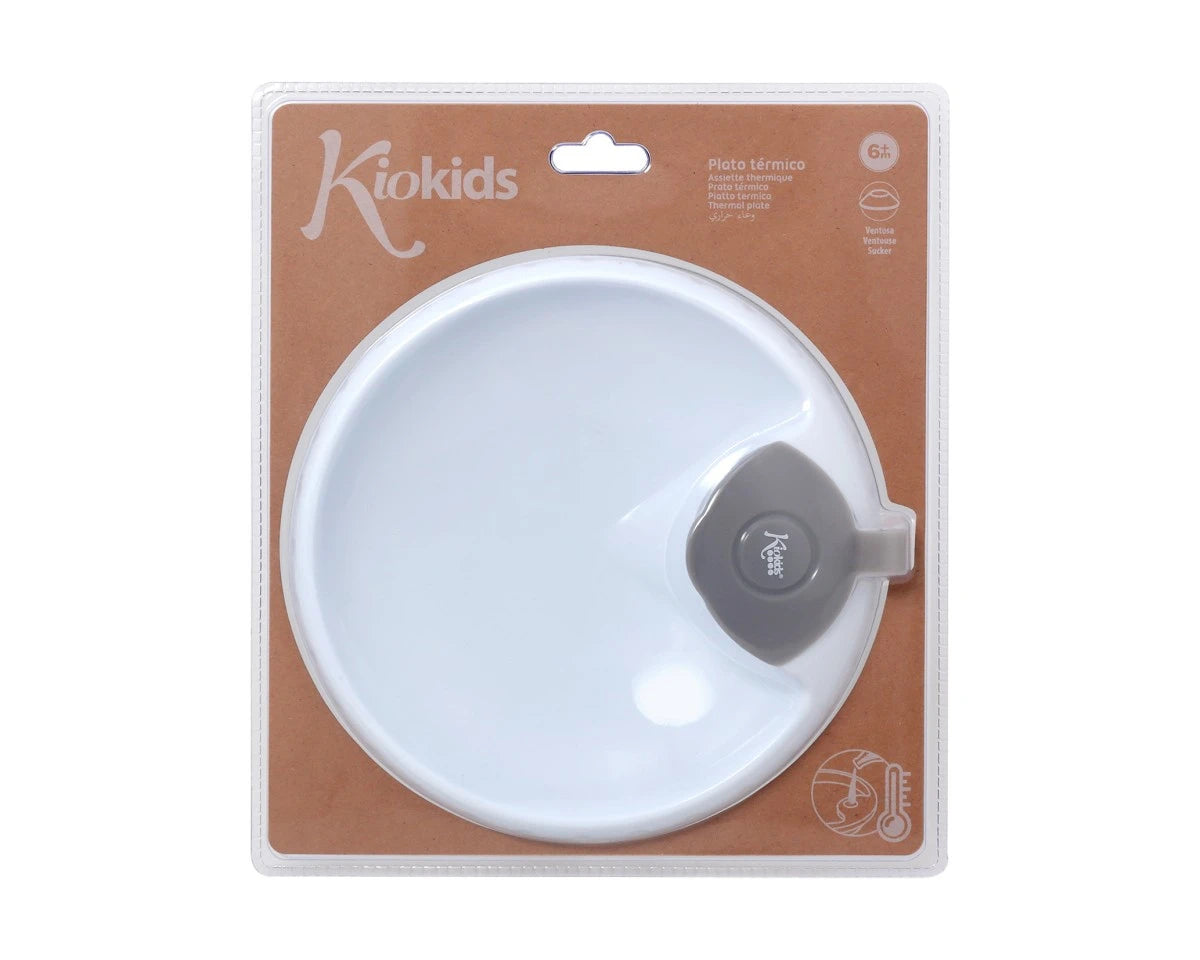 Plato térmico con ventosa antivuelco de Kiokids