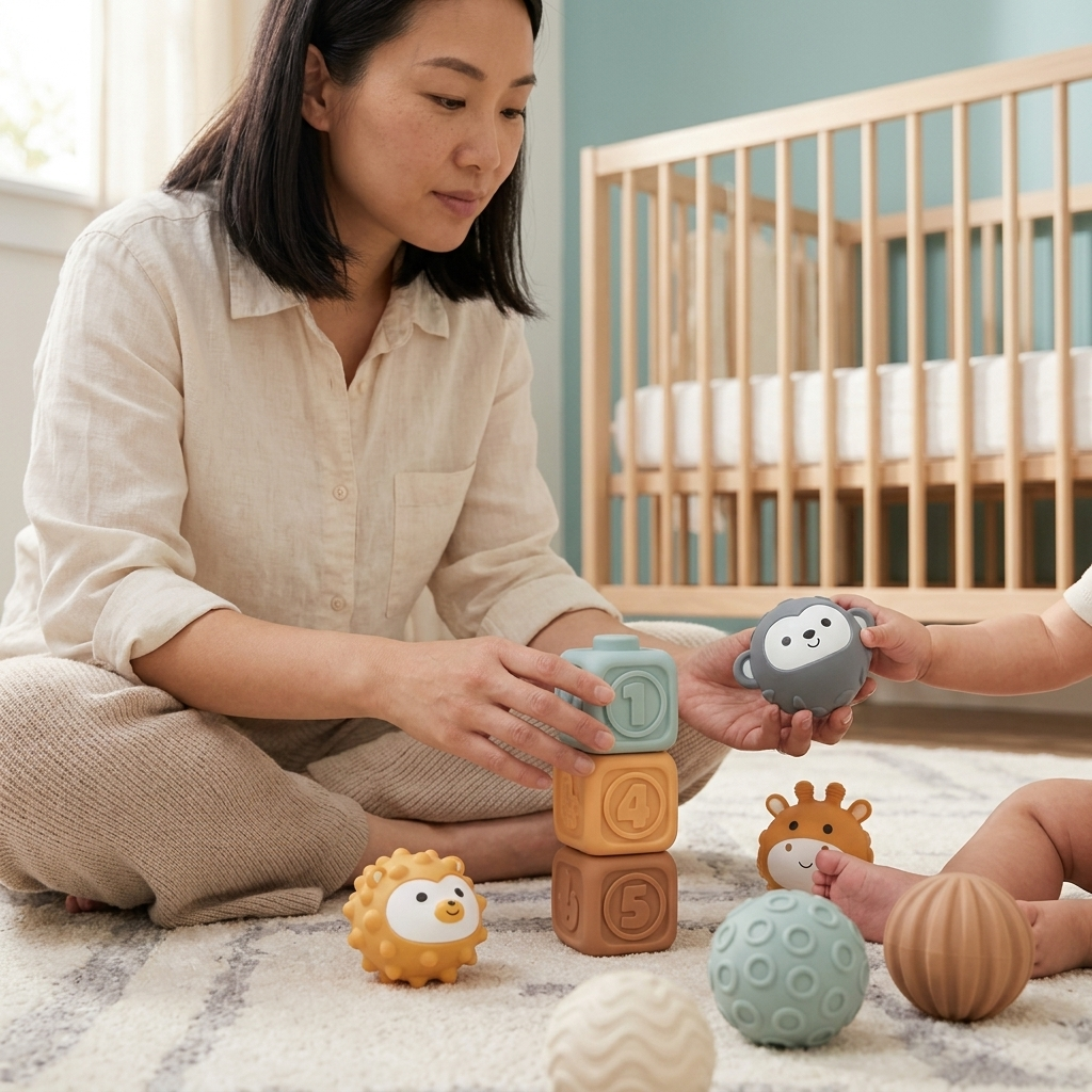 Set 2 en 1 de Aprendizaje para Bebés – 12 Piezas de Twinly
