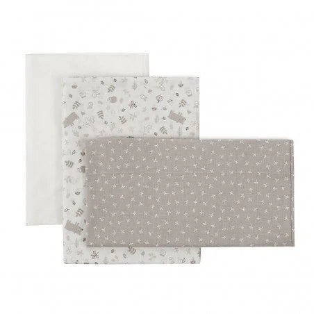 Sabanas de Minicuna 50x90 Abete de Cambrass