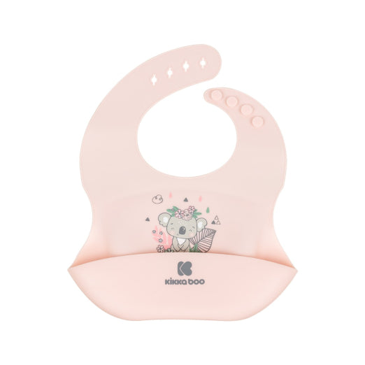 Babero de silicona Savanna Friends de Kikkaboo