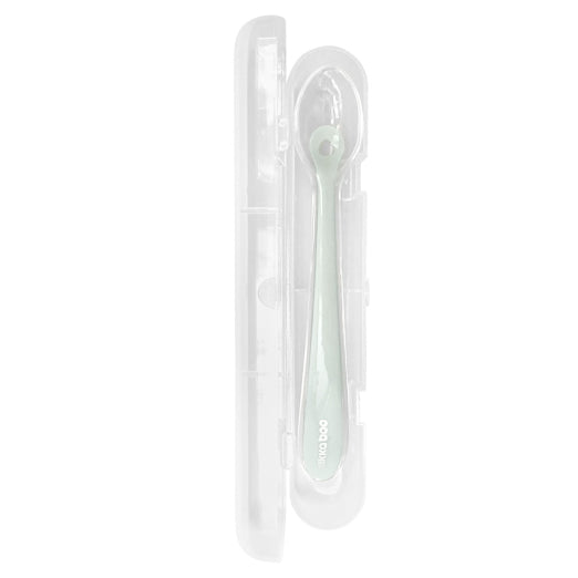 Cuchara de silicona con estuche 1 und de Kikkaboo