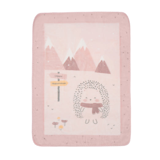 Manta de bebé super suave 80x110 cm Hedge-hugs de Kikkaboo