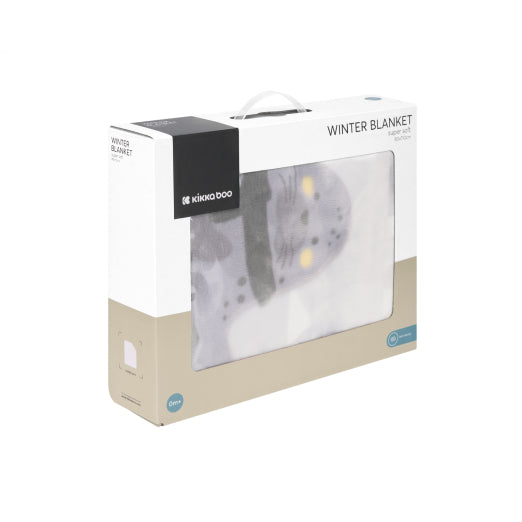 Manta de bebé super suave 80x110 cm Seally Me de Kikkaboo