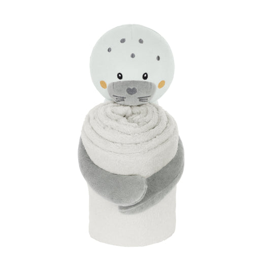 Set de regalo peluche y manta de bebé Seally Me de Kikkaboo