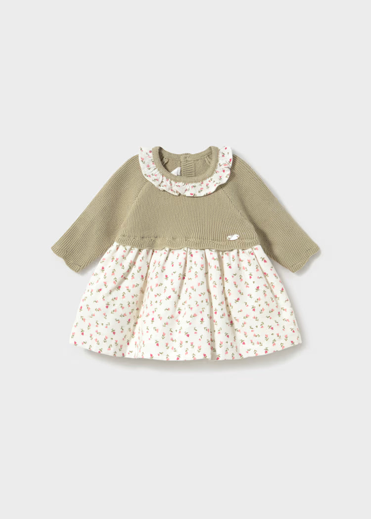 Vestido tricot combinado Mayoral 2805