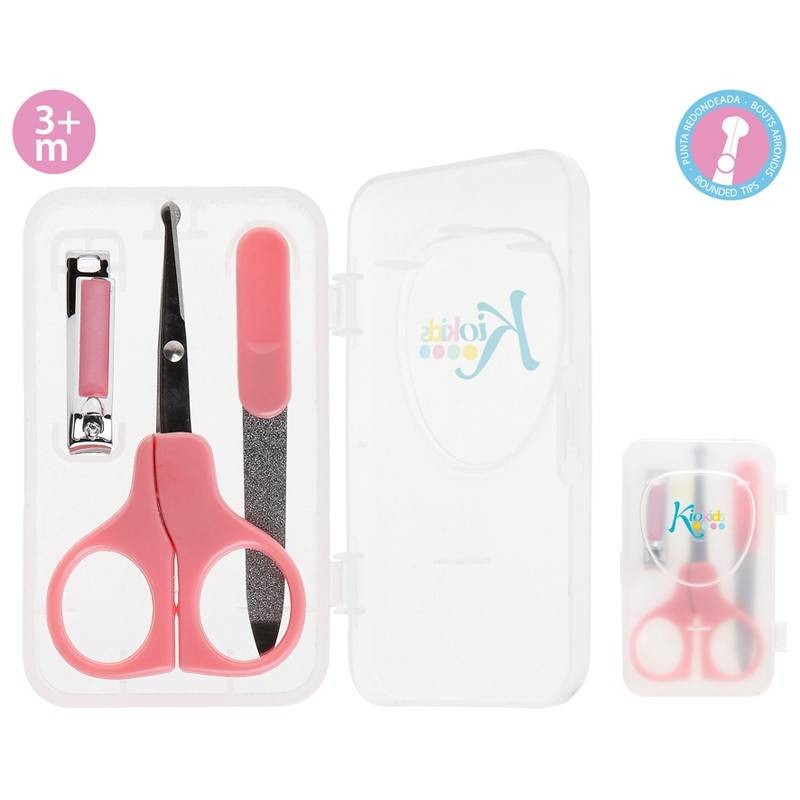 Conjunto de tesouras e cortadores de unhas Kiokids