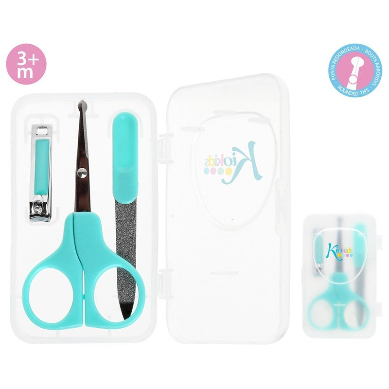 Conjunto de tesouras e cortadores de unhas Kiokids