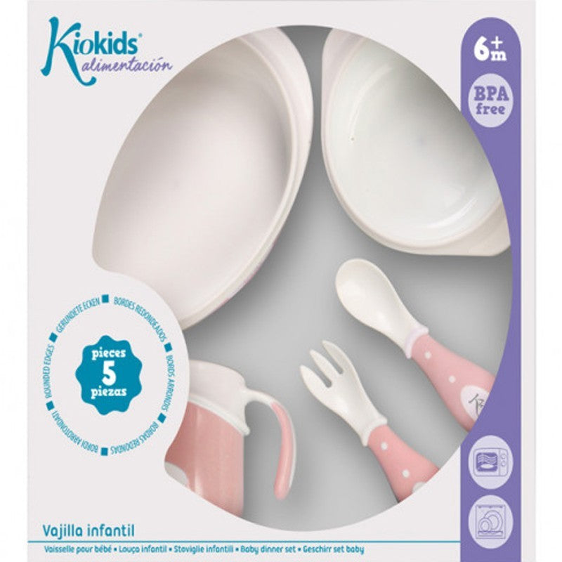 Set Vajilla 5 Uds de Kiokids