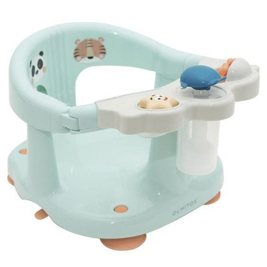 Assento de banho Olmitos Panda & Tiger turquesa
