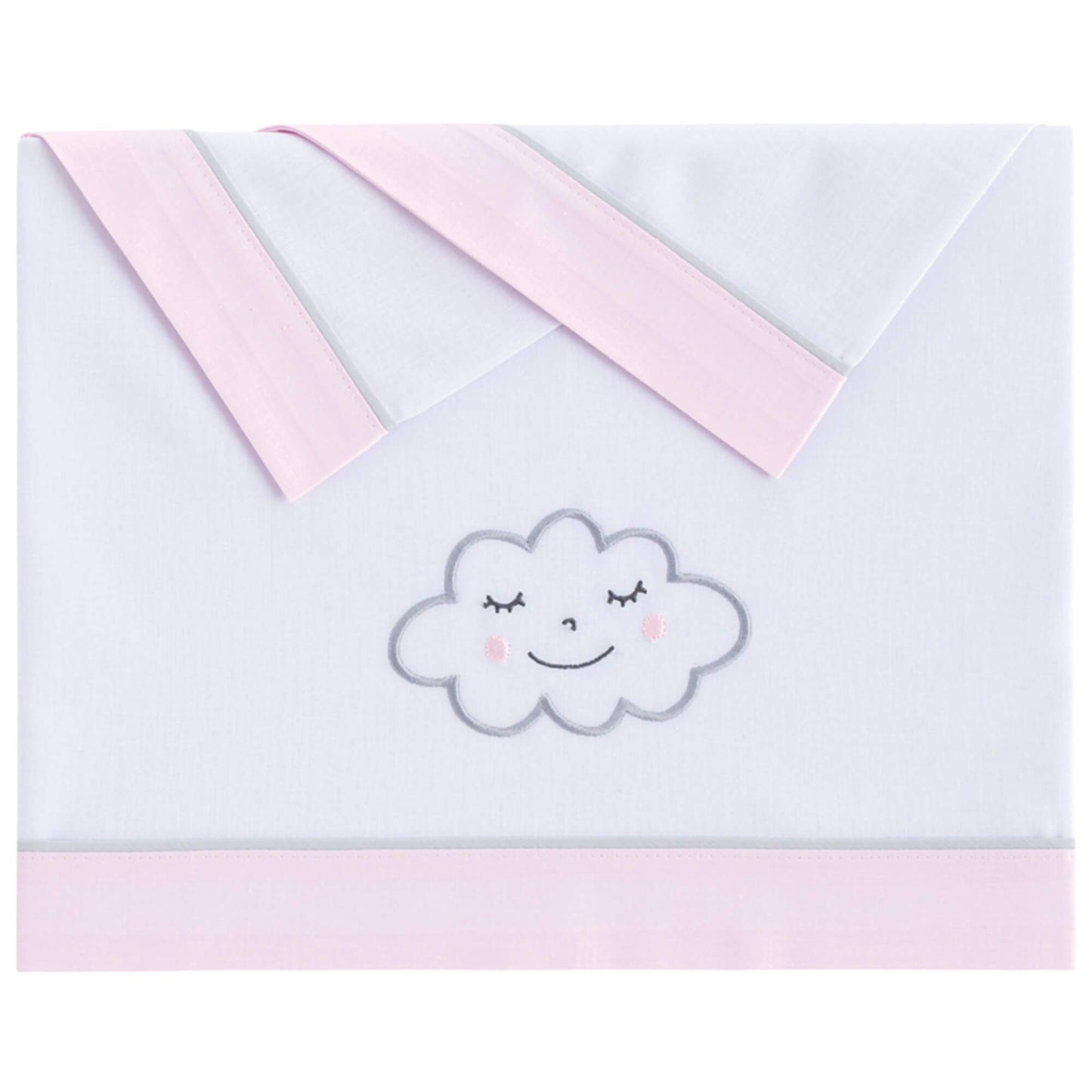 Juego de sabanas cuna algodón Nuvola de Pekebaby