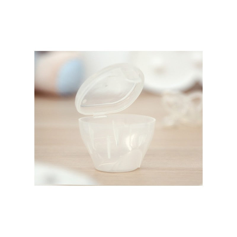 Portachupetes esterilizador blanco de Kiokids
