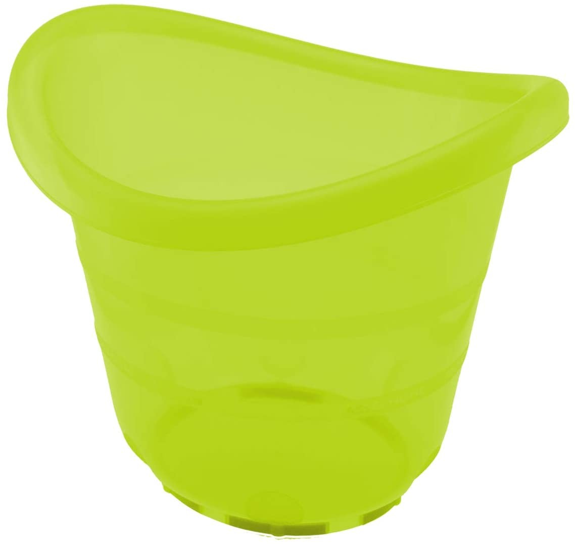 Cubo de baño verde de Bieco