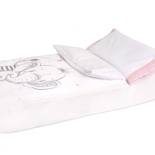 Saco nórdico minicuna Elefantino rosa de Pekebaby