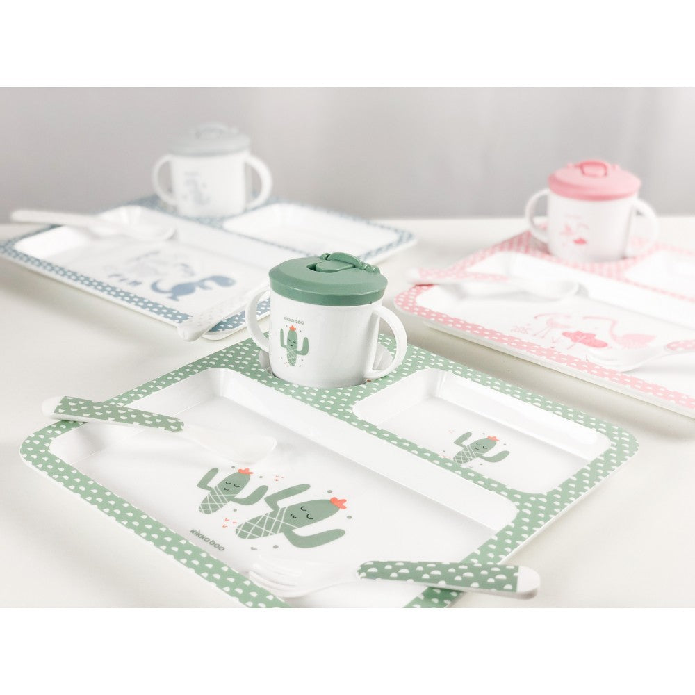 Juego de Vajilla 4Pcs Cactus de Kikkaboo
