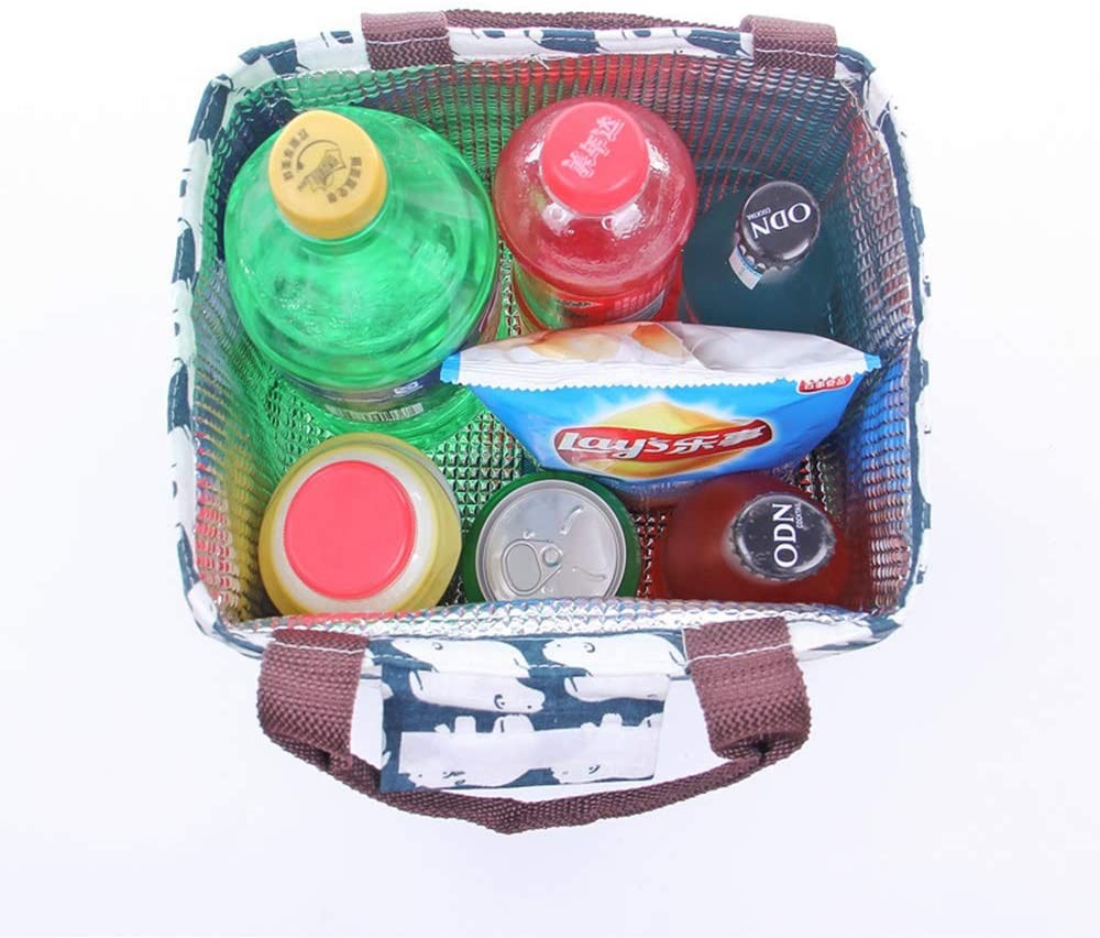 Bolsa isotermica ballenas beige