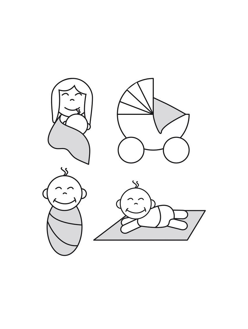 Muselina Bamboo Minnie Rosa de Disney