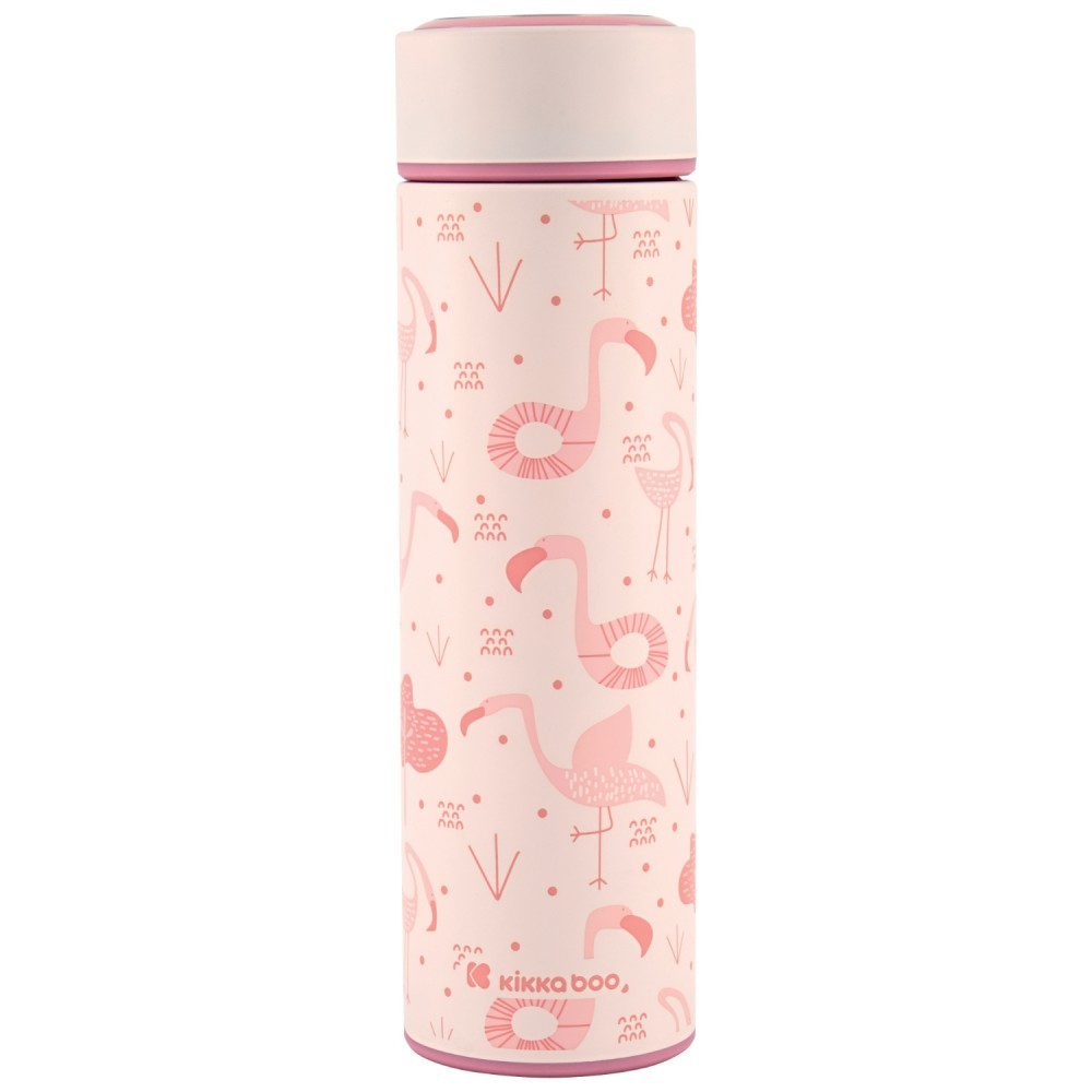 Termo para Líquidos 500ml Flamenco Rosa de Kikkaboo