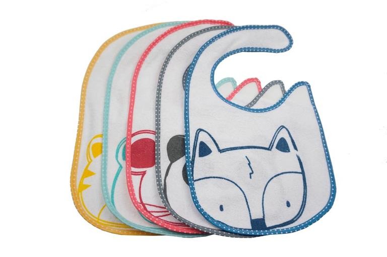 CONJUNTO 5 BIBS DE CAMPO da olmitos