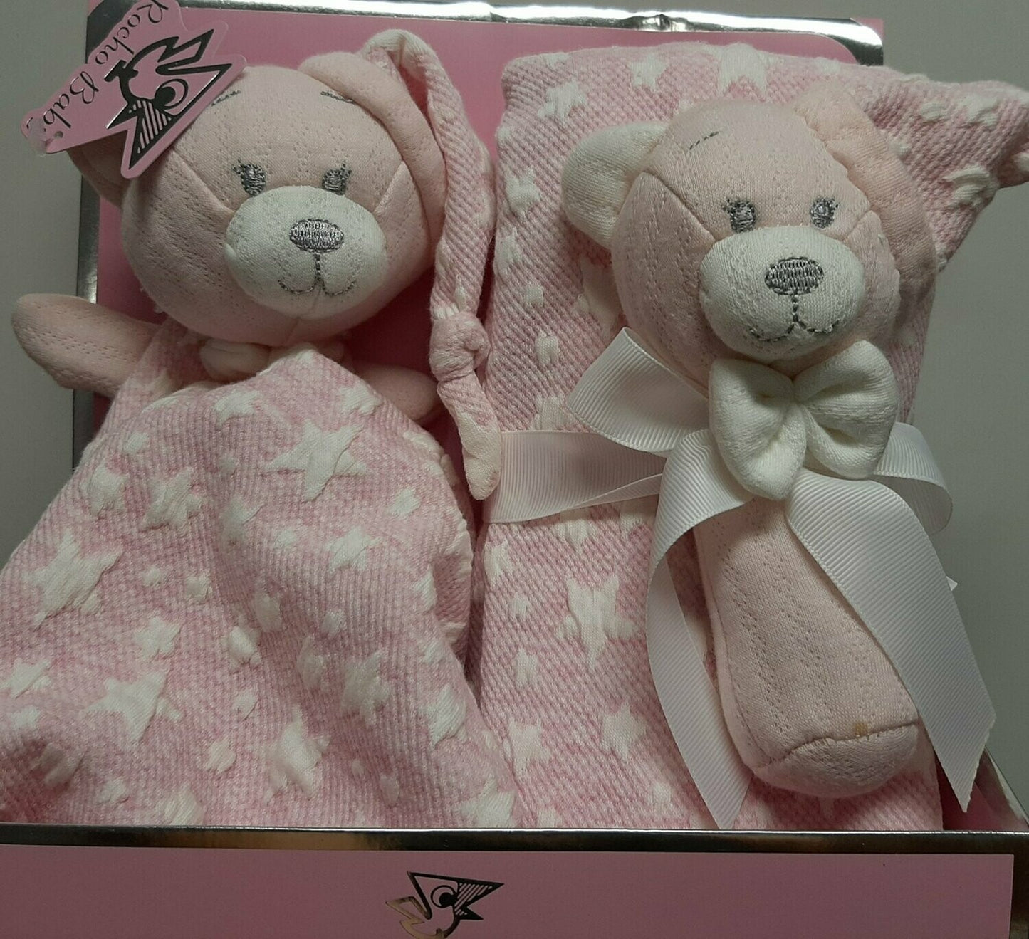 Manta de verão com Urso Dou Dou da Rocho Baby