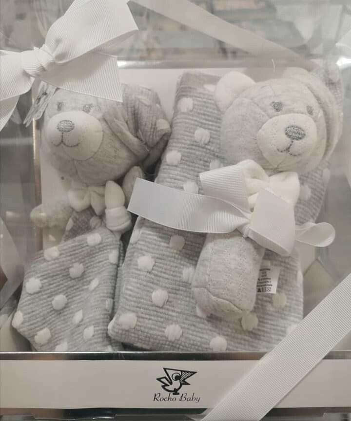 Manta de verão com Urso Dou Dou da Rocho Baby