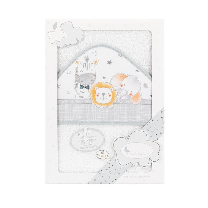 Maxicapa de Baño Animalitos de Interbaby selva