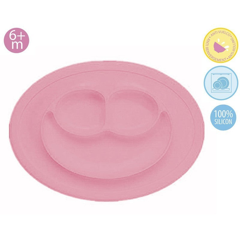 Plato Silicona Antivuelco de Kiokids