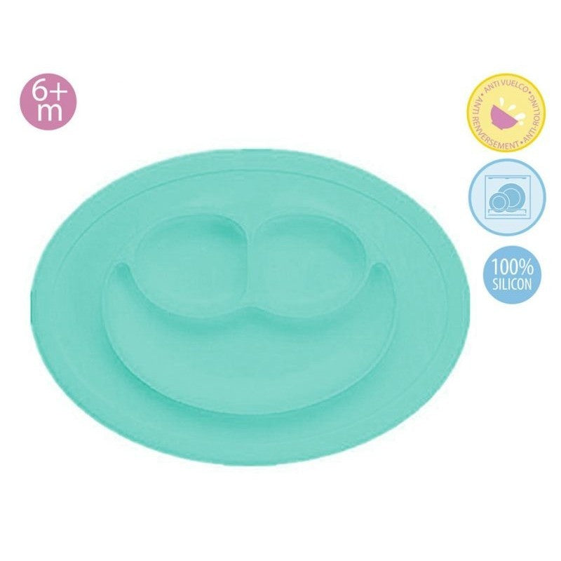 Plato Silicona Antivuelco de Kiokids