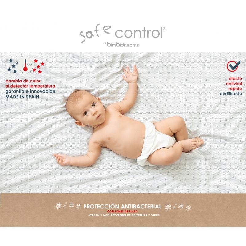 Sabana Bajera Thermo Contros Minicuna 50x80 de Pirulos