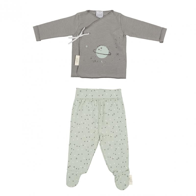 Pijama 2 pcs Planet 1-3m de Pirulos