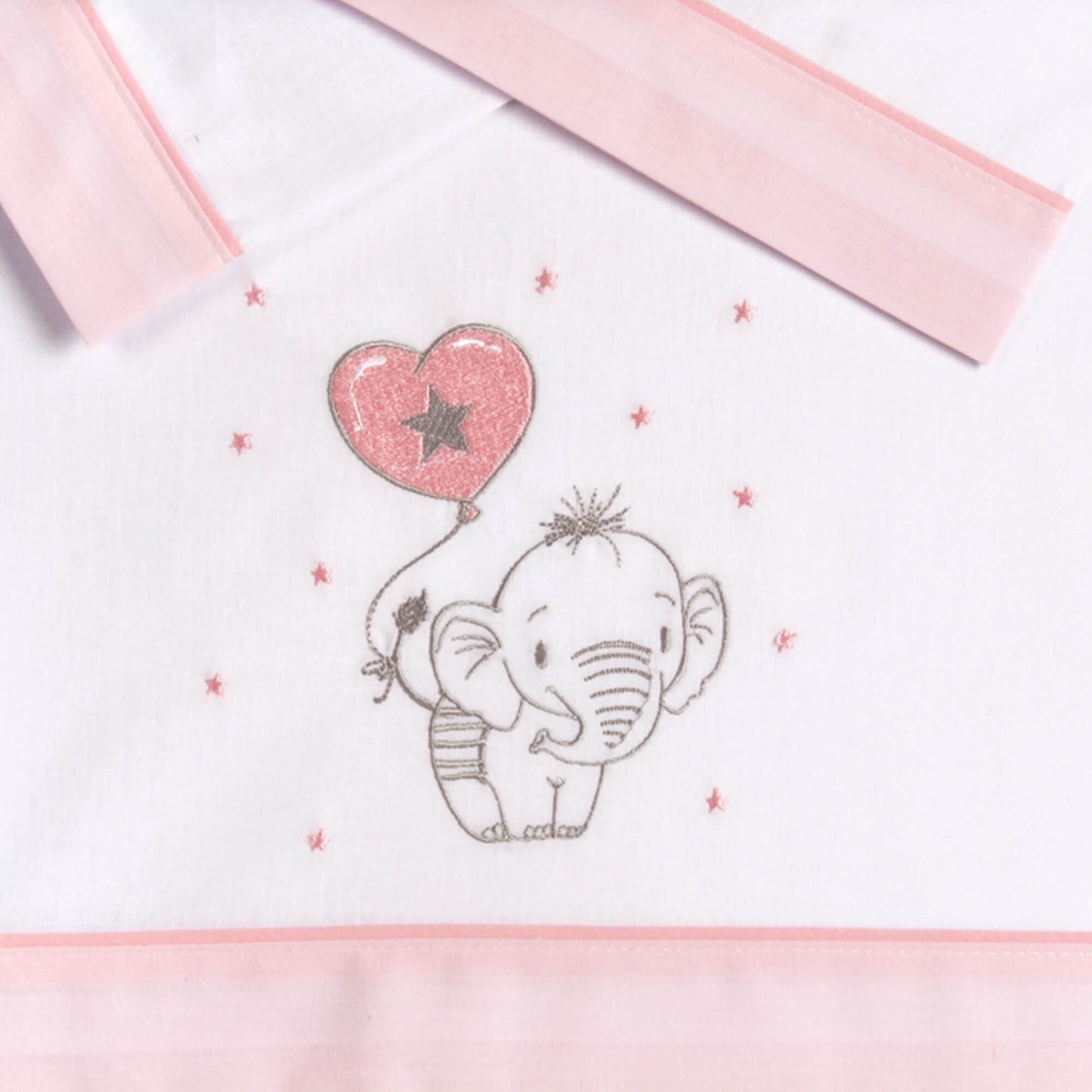 Juego de Sábanas Franela Cuna Elefantino de Pekebaby