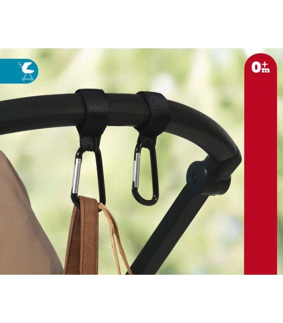 Ganchos para Cochecito 2 UND 21x60cm de Kiokids
