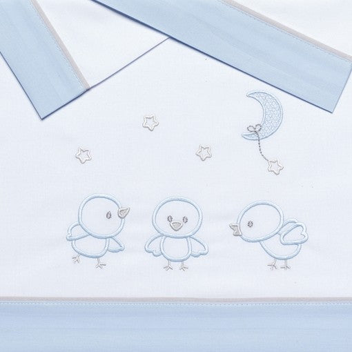 Juego de Sábanas Franela Coche Chicks de Pekebaby