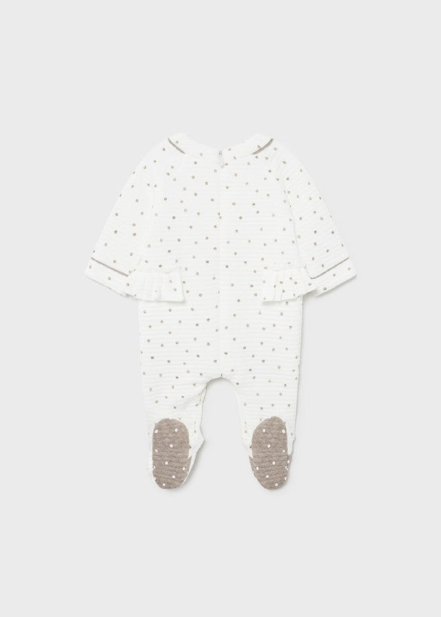 Pelele Largo Osito Lunares de Mayoral