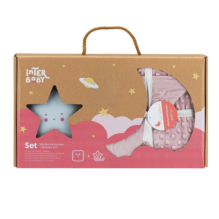 Cobertor Bolha + Abajur Interbaby Star