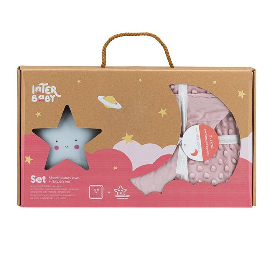 Cobertor Bolha + Abajur Interbaby Star