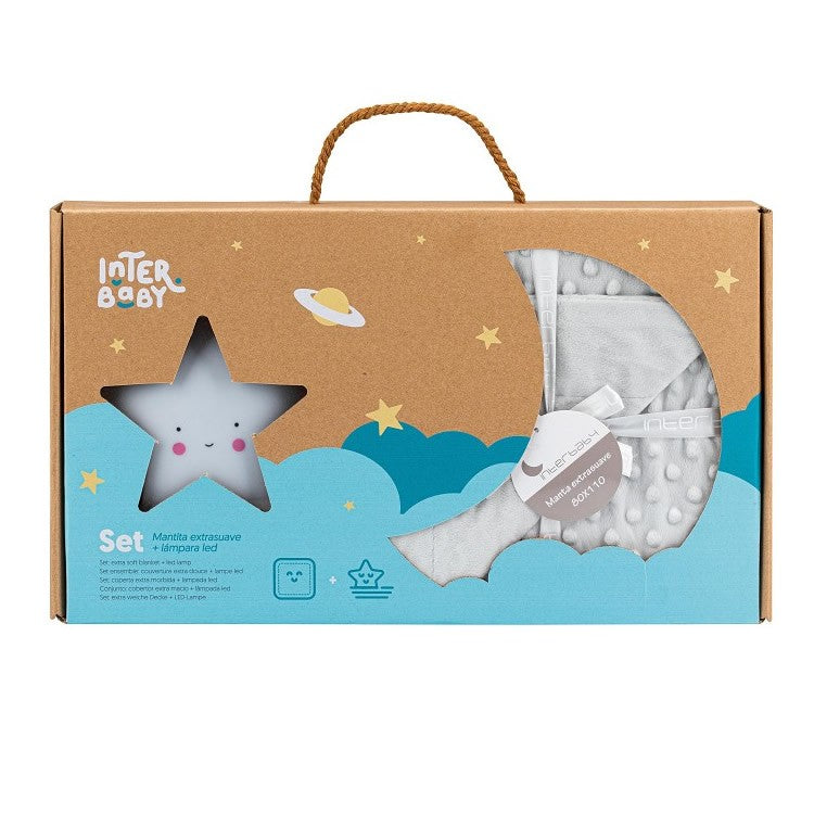 Cobertor Bolha + Abajur Interbaby Star