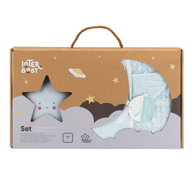 Cobertor Bolha + Abajur Interbaby Star