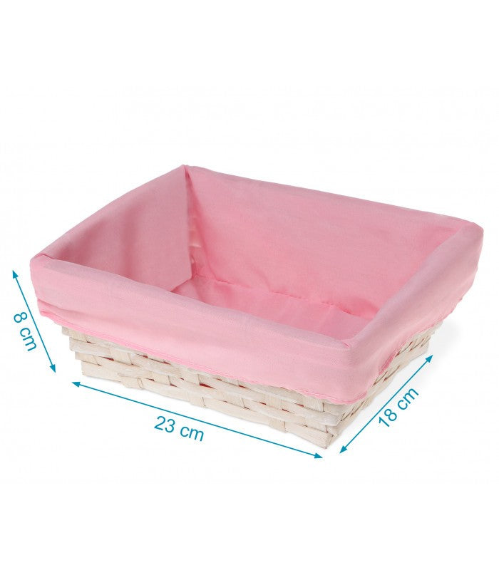 Cesta Pequeña Mimbre de Kiokids