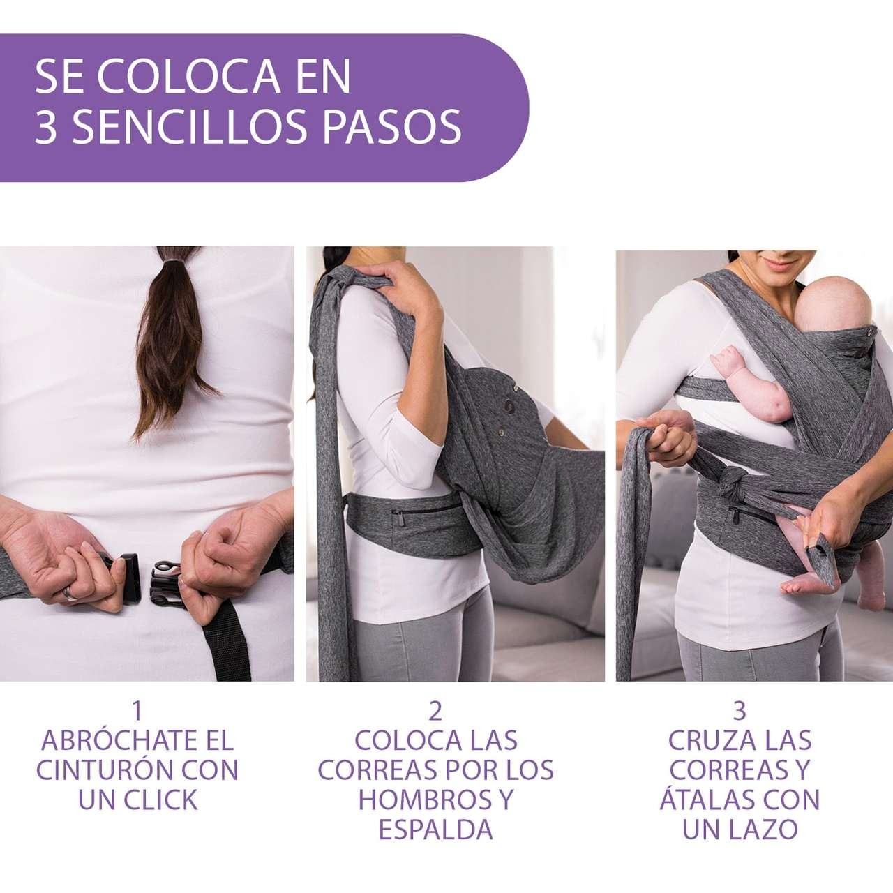 Fular Portabebé  Boppy ComfyFit de Chicco