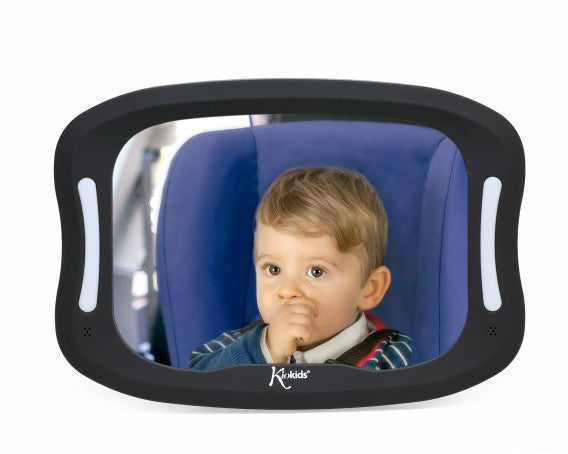 Espejo Retrovisor Con Led Y Control Remoto De Kiokids