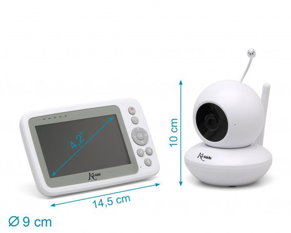 Vigilabebés 4.3" LCD De Kiokids