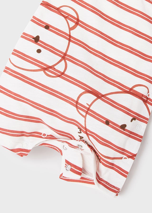 Pelele corto ECOFRIENDS ositos de Mayoral