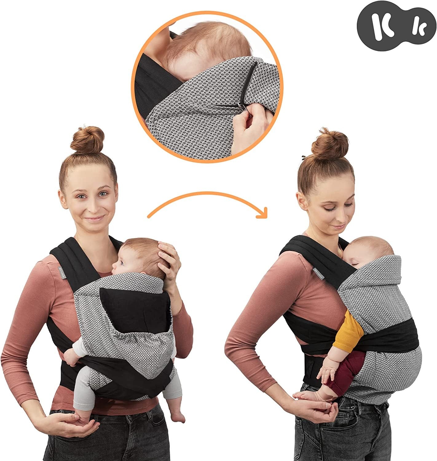 Porta-bebês ergonômico Kinderkraft Adoree