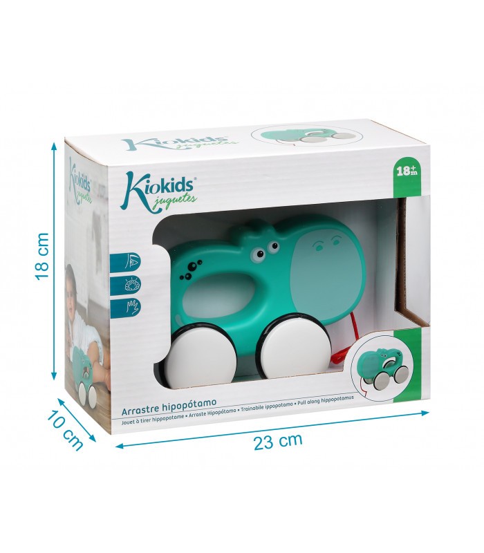 Hipopótamo Arrastre de Kiokids