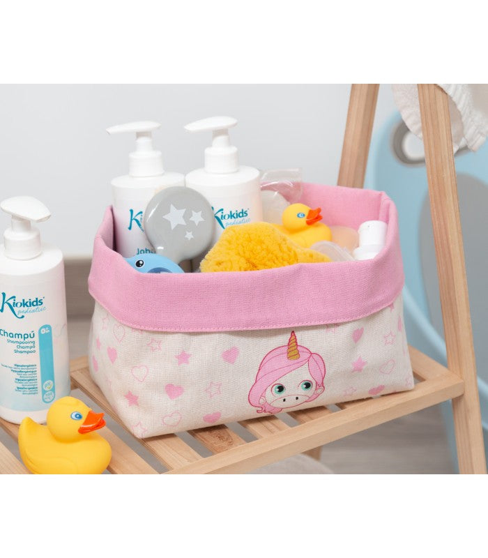 Cesta Organizadora Unicórnio Kiokids