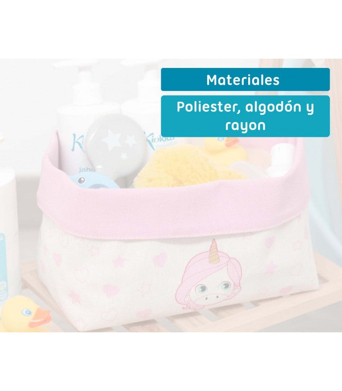 Cesta Organizadora Unicórnio Kiokids