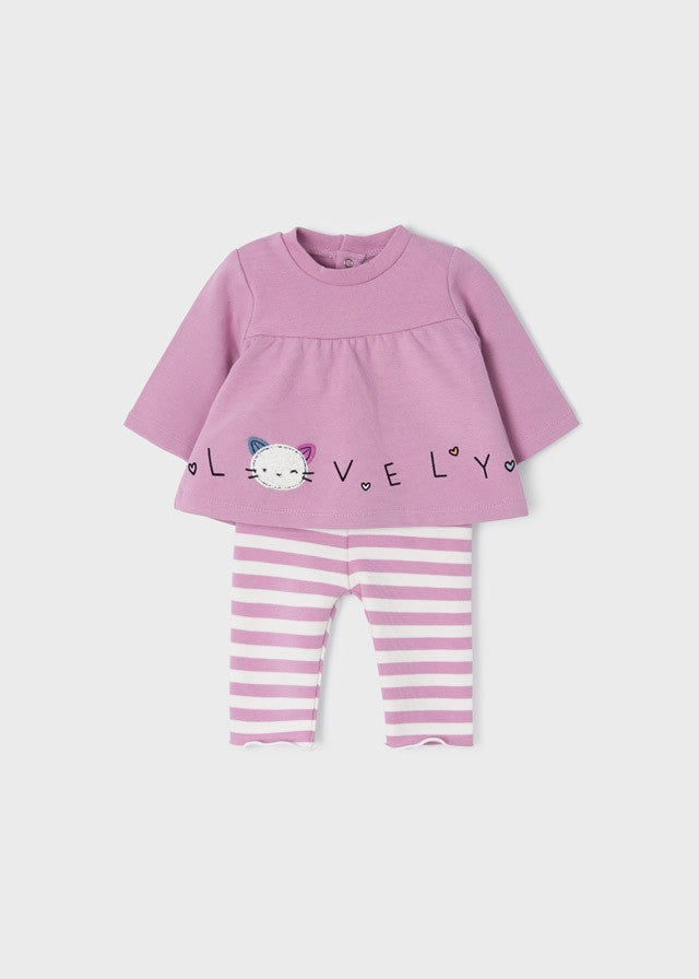 Conjuntos 2 piezas Gatitos/Corazones ECOFRIENDS de Mayoral