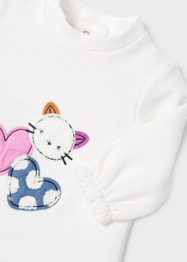 Conjuntos 2 piezas Gatitos/Corazones ECOFRIENDS de Mayoral